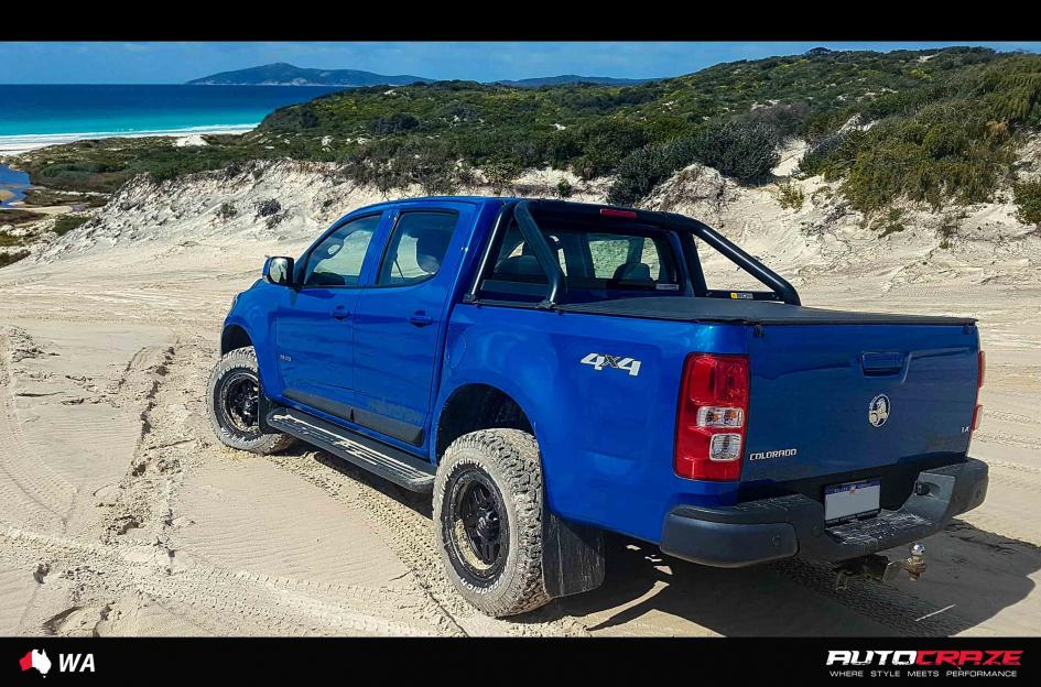 HOLDEN COLORADO ANZA MATTE BLACK WITH ANTHRACITE RING